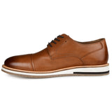 Thomas & Vine Hartley Cap Toe Derby — US 11 — Size black — Lifestyle View