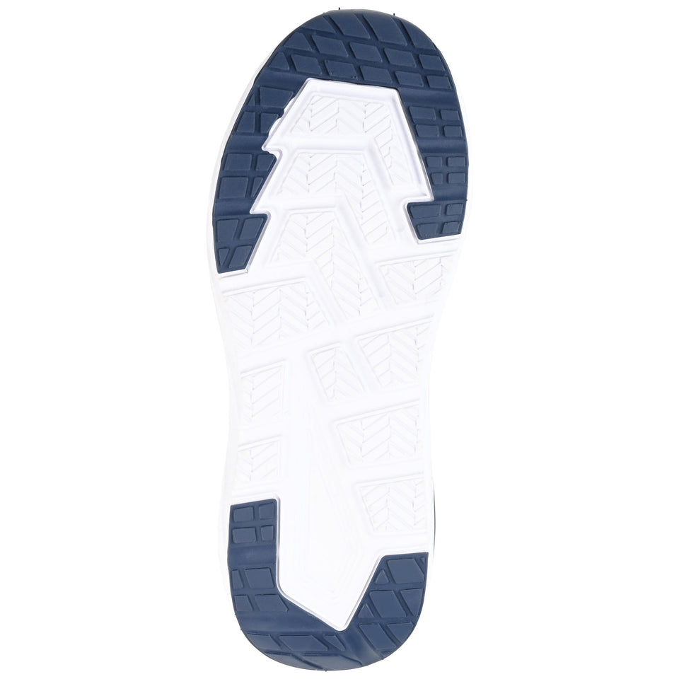Vance Co. Gibbs Knit Athleisure Sneaker — US 8.5 — Size blue — Width Regular — Top View