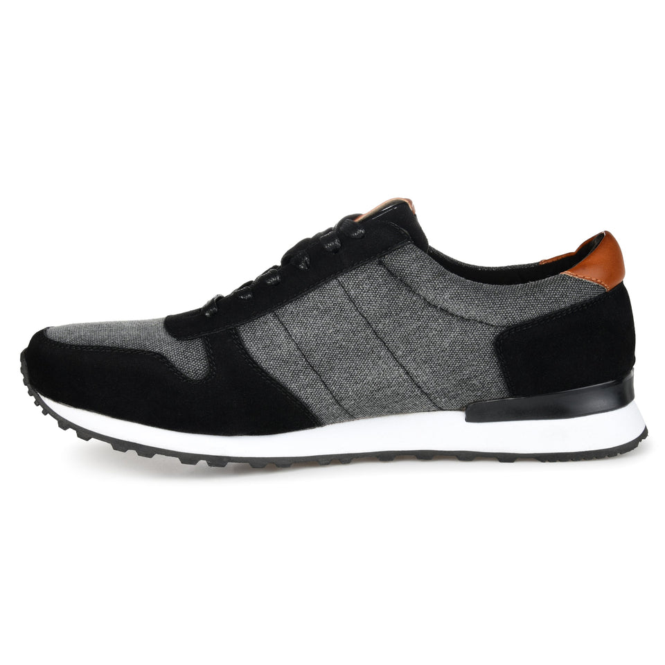 Vance Co. Ferris Casual Sneaker — US 8.5 — Size black — Side View