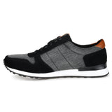 Vance Co. Ferris Casual Sneaker — US 8.5 — Size black — Side View