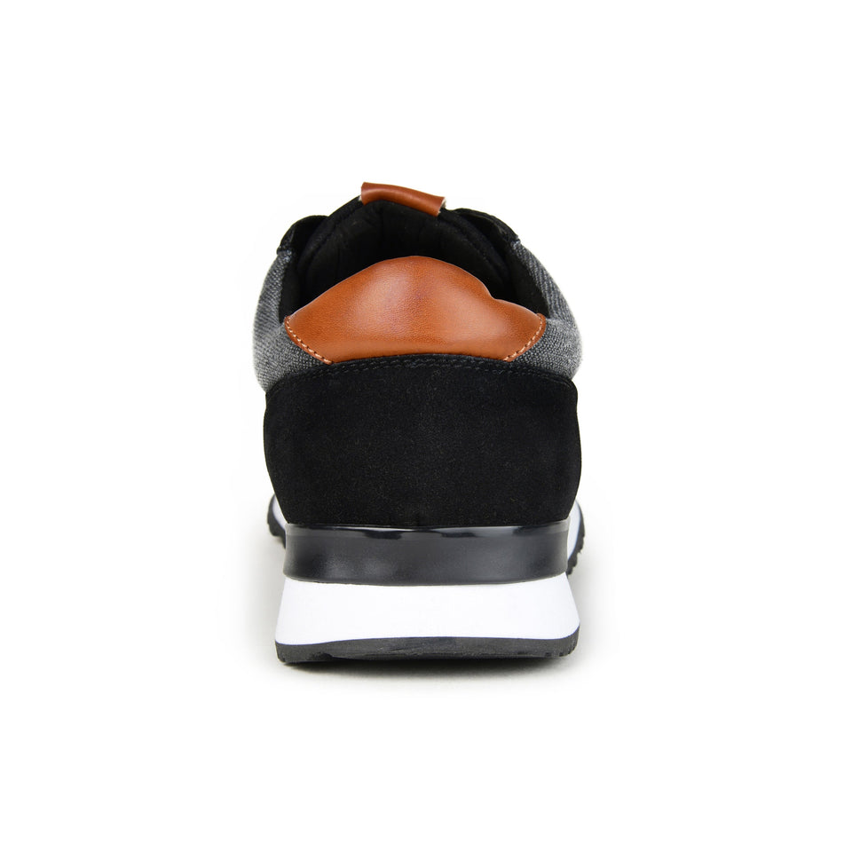Vance Co. Ferris Casual Sneaker — US 8.5 — Size black — Back View