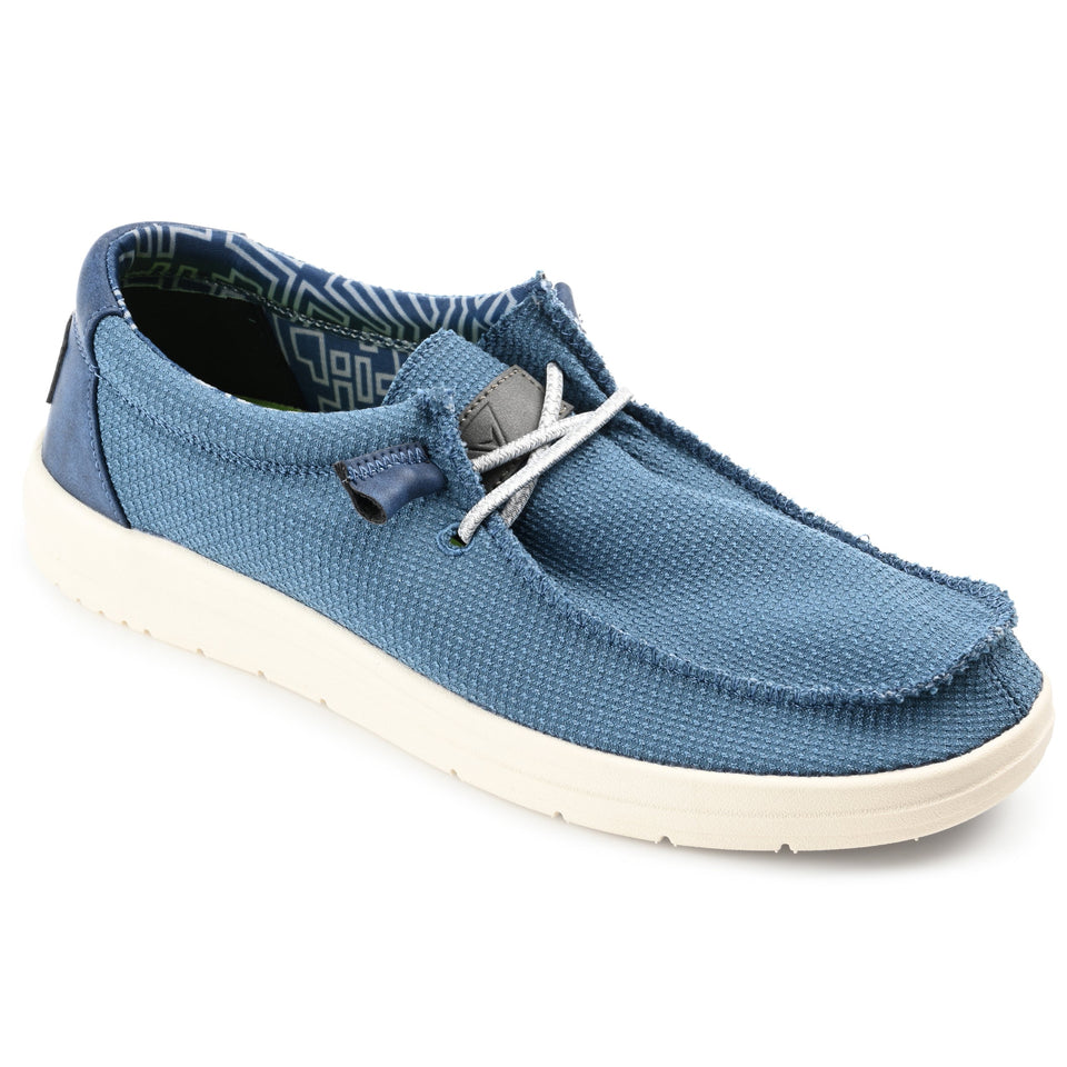 Vance Co. Moore Casual Slip-on Sneaker — US 8.5 — Size blue — Width Regular — Front View