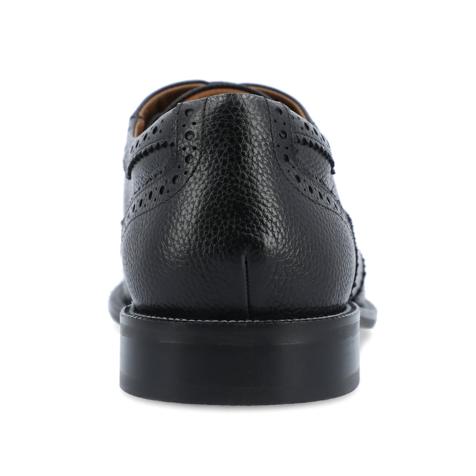 Thomas & Vine Garland Brogue Oxford — US 9 — Size black — Width Regular — Back View