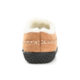 Vance Co. Godwin Moccasin Clog Slipper — US 8 — Size tan — Width Regular — Back View