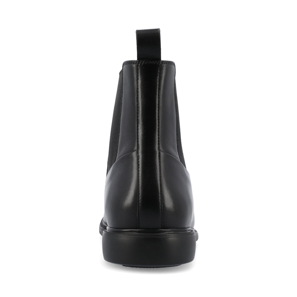 Thomas & Vine Hanford Plain Toe Chelsea Boot — US 11.5 — Size black — Width Regular — Back View