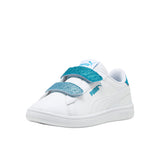 Smash 3.0 Leather Glitter Slip On Sneakers (Youth)