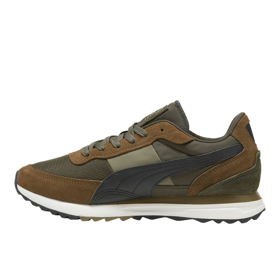 Road Rider Suede Lace Up Sneakers