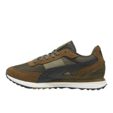 Road Rider Suede Lace Up Sneakers