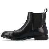 Thomas & Vine Hanford Plain Toe Chelsea Boot — US 11.5 — Size black — Width Regular — Side View