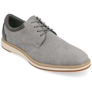 Vance Co. Hodges Plain Toe Hybrid Dress Shoe — US 13 — Size grey — Width Regular — Front View