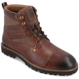 Thomas & Vine Feron Cap Toe Ankle Boot — US 9 — Size brown — Width Regular — Front View