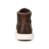 Territory Magnus Casual Leather Sneaker Boot — US 12 — Size brown — Back View