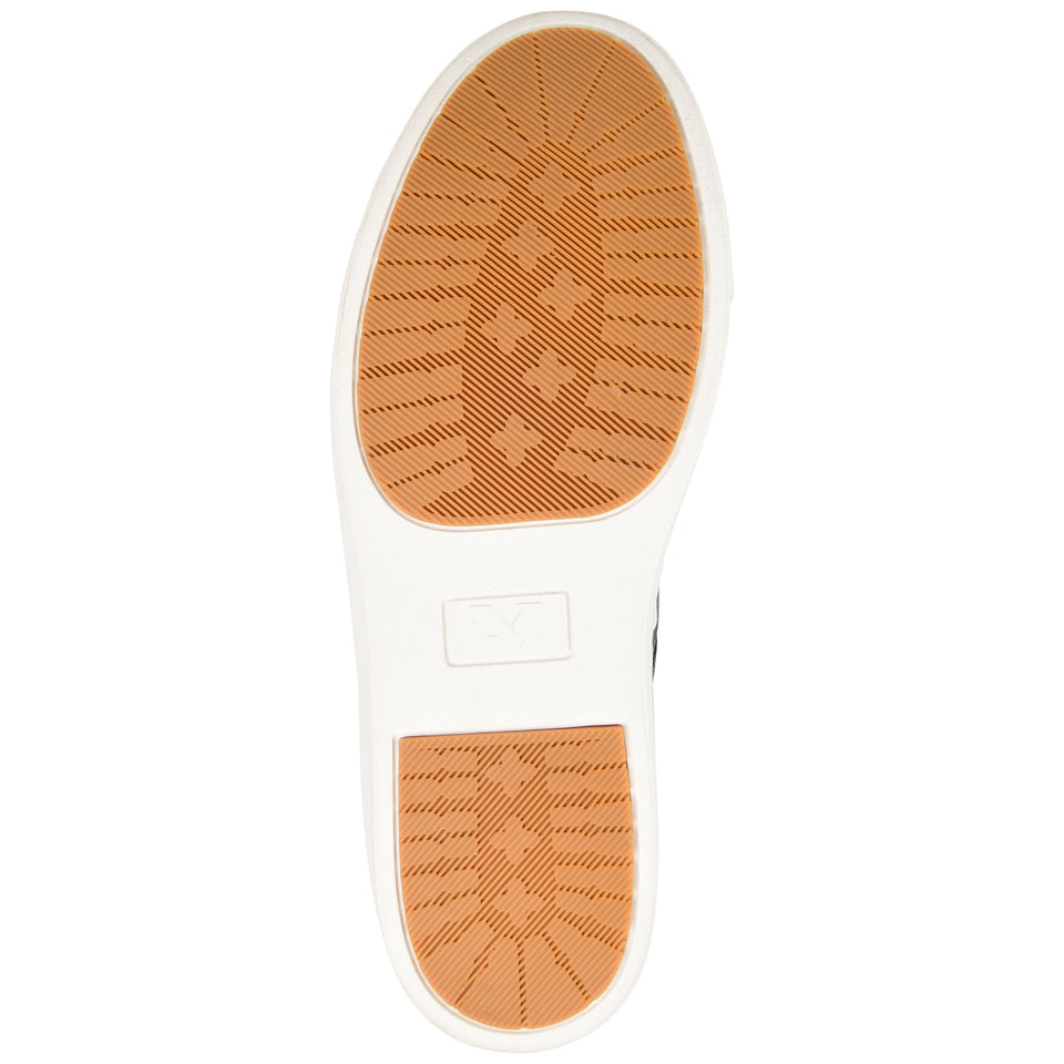 Territory Rove Casual Leather Sneaker Boot — US 8 — Size blue — Top View