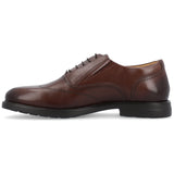 Thomas & Vine Hughes Wide Width Wingtip Oxford — US 11 — Size brown — Width Wide — Side View