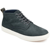 Territory Rove Casual Leather Sneaker Boot — US 8 — Size blue — Front View