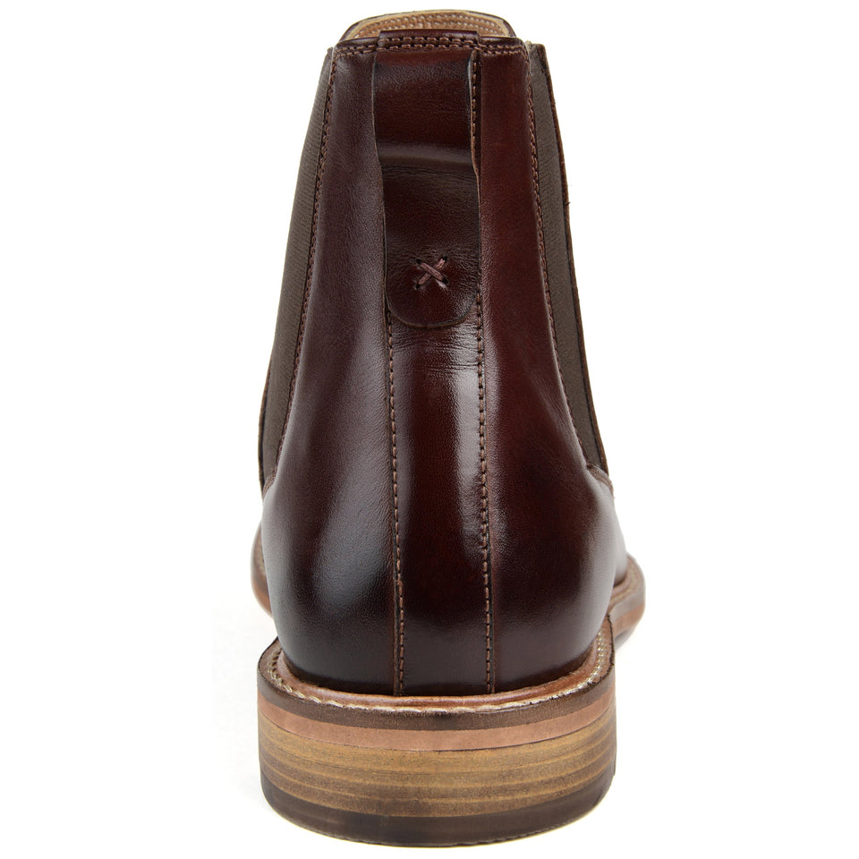 Thomas & Vine Corbin Plain Toe Chelsea Boot — US 9 — Size brown — Back View