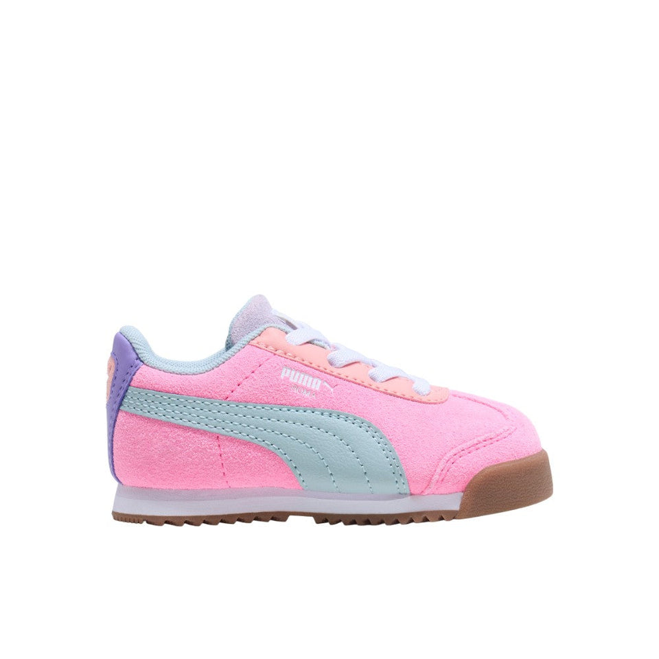 Roma 24 Fem Color Blocking Lace Up Sneakers (Toddler)
