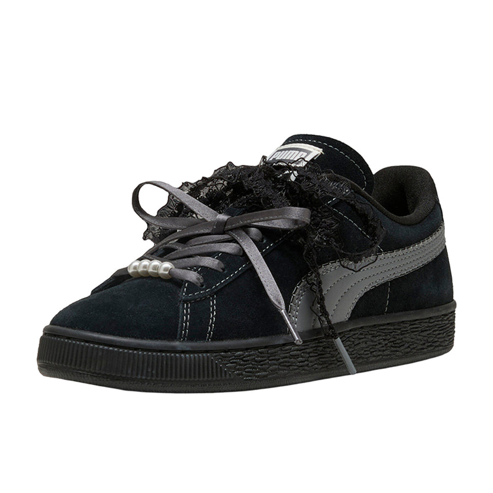 Suede Bloom Sneaker