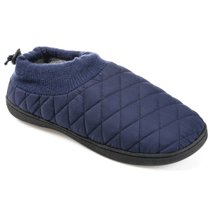 Vance Co. Fargo Clog  Slipper — Medium — Size blue — Width Regular — Front View