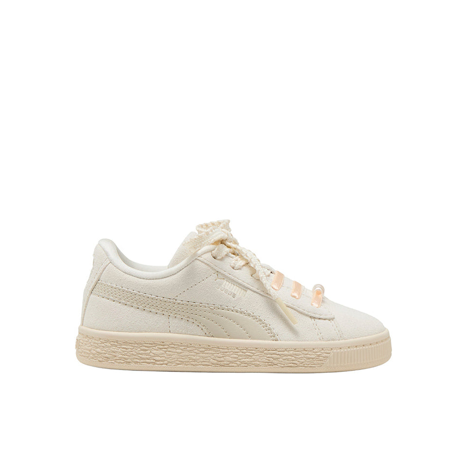 Suede Bloom Sneaker (Toddler)