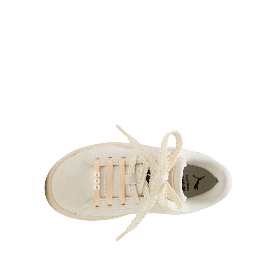 Suede Bloom Sneaker (Toddler)