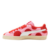 Suede Printed Sneakers