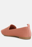 akili knit textile solid flats — US 10 — Size black — Detail View