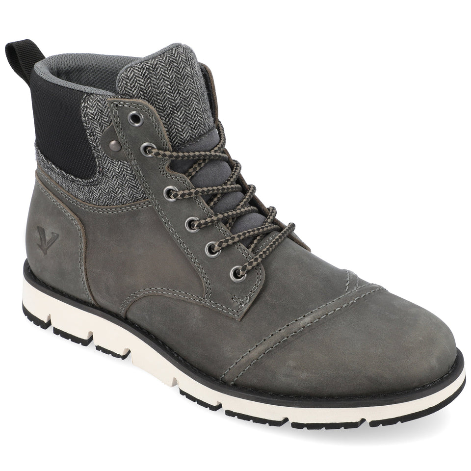 Territory Raider Wide Width Cap Toe Ankle Boot — US 10.5 — Size brown — Width Wide — Alternate View 8