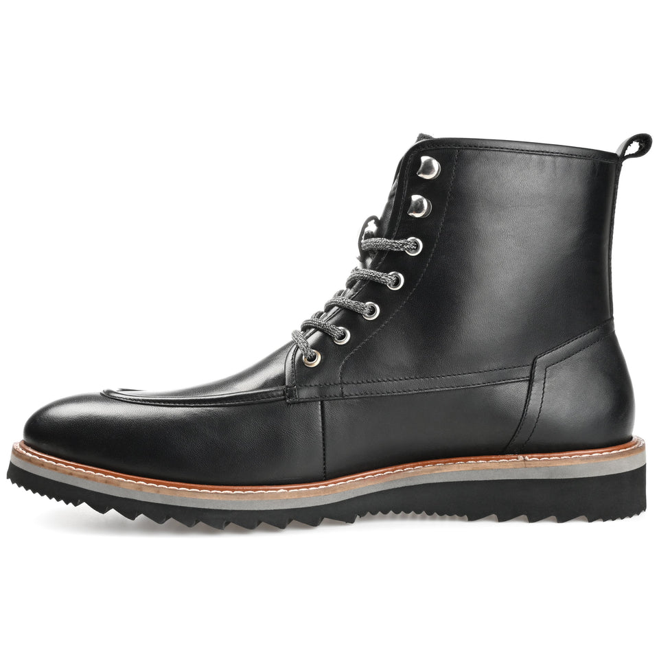 Thomas & Vine Mitchell Moc Toe Ankle Boot — US 11.5 — Size black — Width Regular — Side View