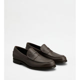 Loafers in Leather — UK 7 — Size brown — Side View