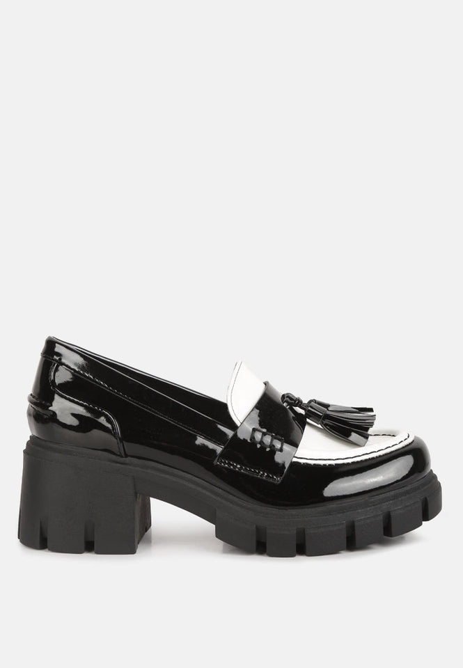 jonah tassels detail chunky loafers — US 7 — Size black — Alternate View 9