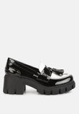 jonah tassels detail chunky loafers — US 7 — Size black — Alternate View 9