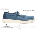 Vance Co. Moore Casual Slip-on Sneaker — US 8.5 — Size blue — Width Regular — Top View