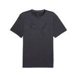 Train All Day Essentials Heather Cat Crew Neck Short Sleeve T-Shirt