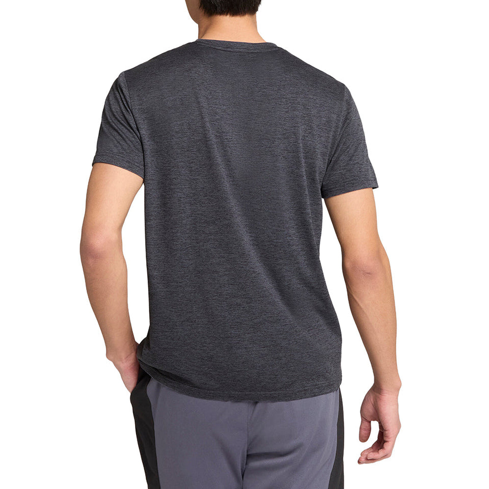 Train All Day Essentials Heather Cat Crew Neck Short Sleeve T-Shirt