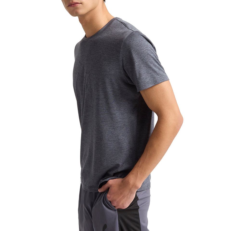 Train All Day Essentials Heather Cat Crew Neck Short Sleeve T-Shirt
