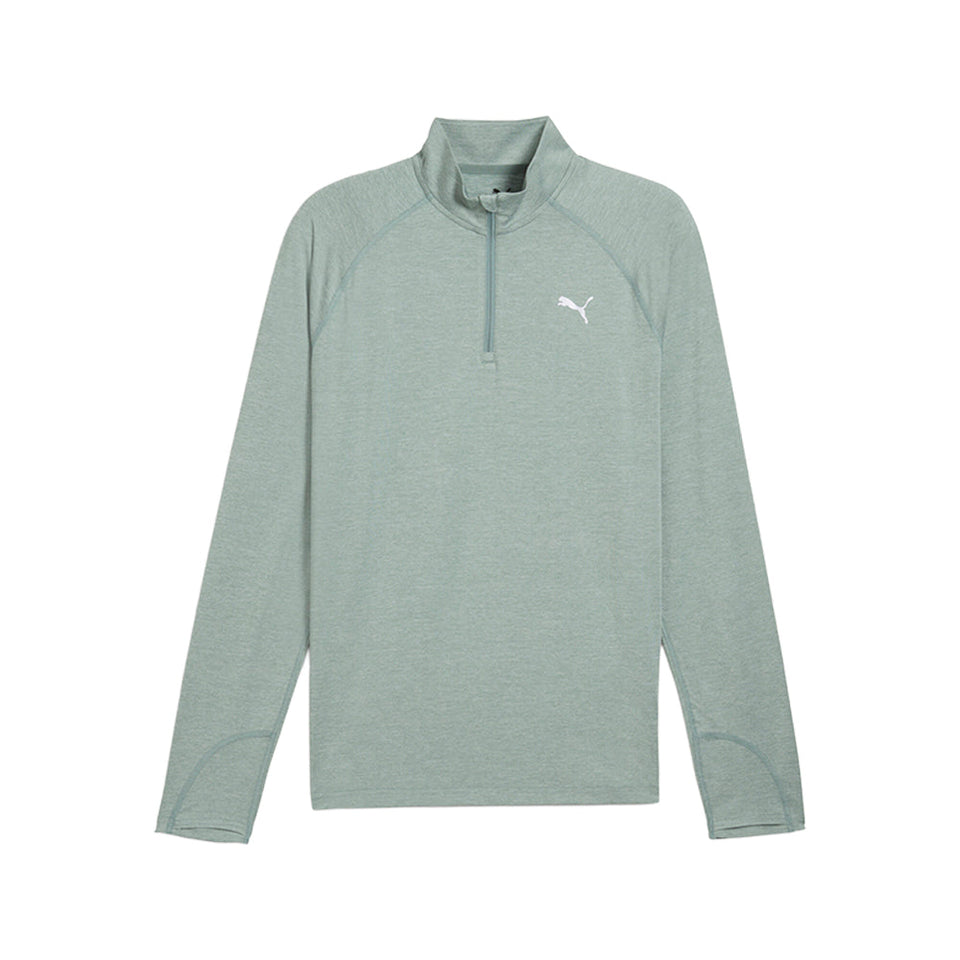 Run Velocity Cloudspun Quarter Zip Pullover Shirt
