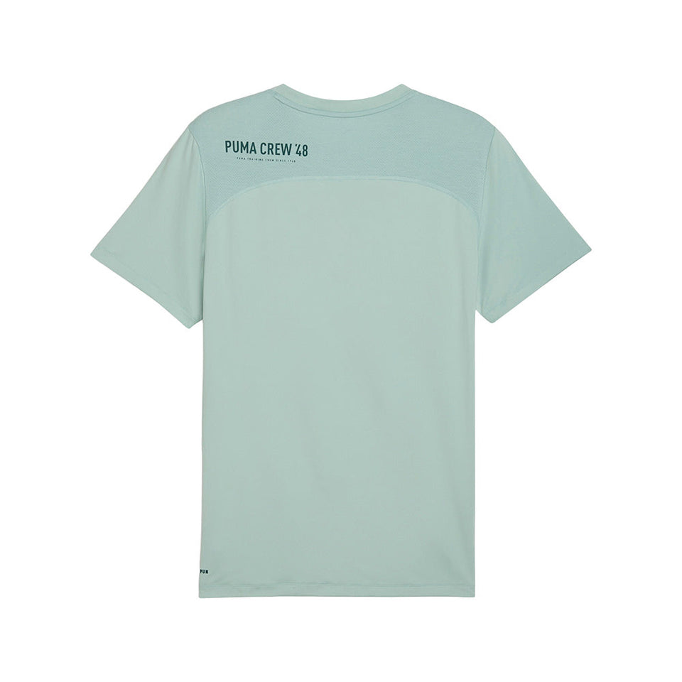 Cloudspun Branded Crew Neck Short Sleeve Athletic T-Shirt