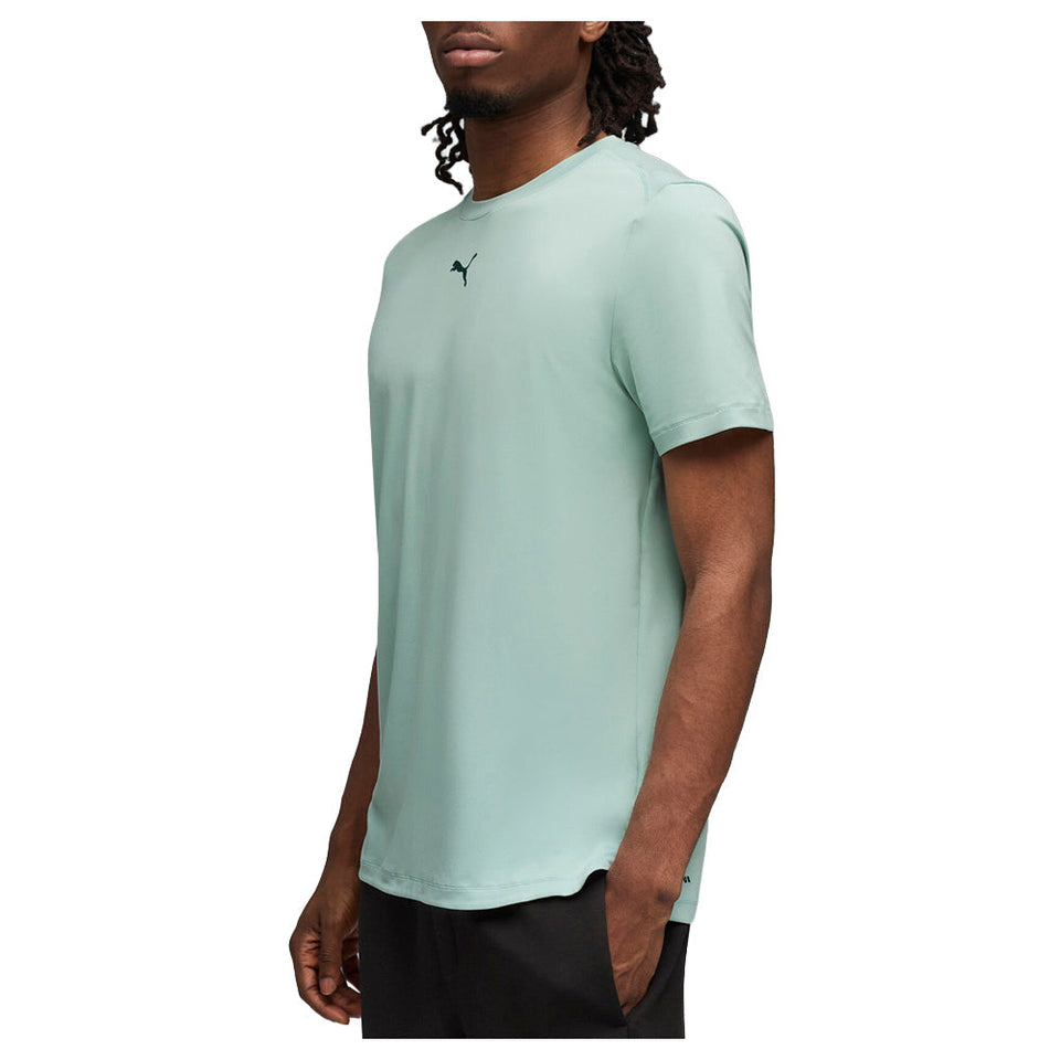 Cloudspun Branded Crew Neck Short Sleeve Athletic T-Shirt