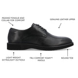 Thomas & Vine Latimer Plain Toe Derby — US 8 — Size black — Width Regular — Detail View
