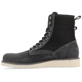 Territory Elevate Water Resistant Plain Toe Lace-up Boot — US 10.5 — Size grey — Width Regular — Side View