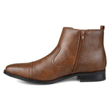 Vance Co. Men's Wide Width Alex Chelsea Boot — US 9 — Size tan — Alternate View 16