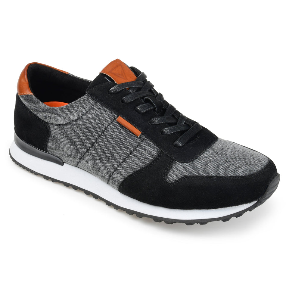 Vance Co. Ferris Casual Sneaker — US 8.5 — Size black — Front View