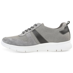 Thomas & Vine Adler Mixed Media Sneaker — US 11.5 — Size grey — Width Regular — Detail View