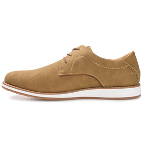 Vance Co. Blaine Embossed Casual Dress Shoe — US 10.5 — Size tan — Width Regular — Lifestyle View