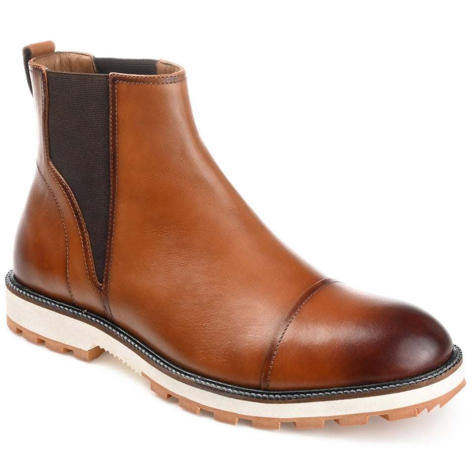 Thomas & Vine Jaylon Cap Toe Chelsea Boot — US 11 — Size black — Width Regular — Lifestyle View