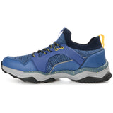Territory Yosemite Waterproof Knit Trail Sneaker — US 11 — Size blue — Width Regular — Side View