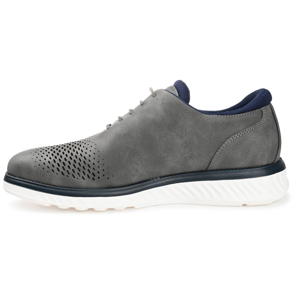 Vance Co. Demar Casual Dress Shoe — US 8.5 — Size grey — Width Regular — Side View