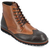 Thomas & Vine Elijah Wingtip Ankle Boot — US 13 — Size grey — Width Regular — Lifestyle View