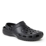 Dearfoams EcoCozy Men's Sustainable Clog — US 9 — Size camouflage — Width Regular — Lifestyle View